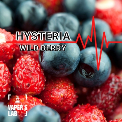 Фото, Видео на жижа Hysteria Wild berry 30 ml