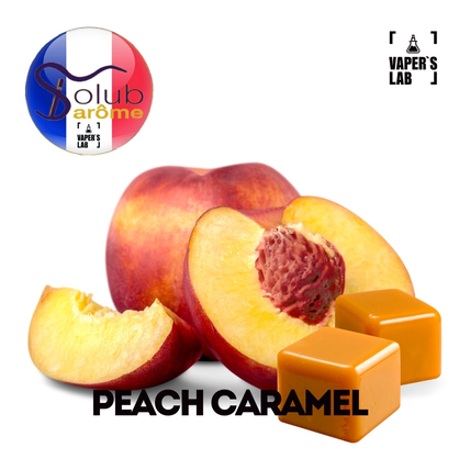 Фото, Відеоогляди на Ароматизатори для самозамісу Solub Arome "Peach Caramel" (Персик з карамеллю) 