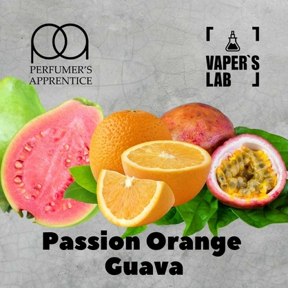 Фото, Відеоогляди на Ароматизатори для сольового нікотину TPA "Passion orange guava" (Маракуйя Апельсин Гуава) 