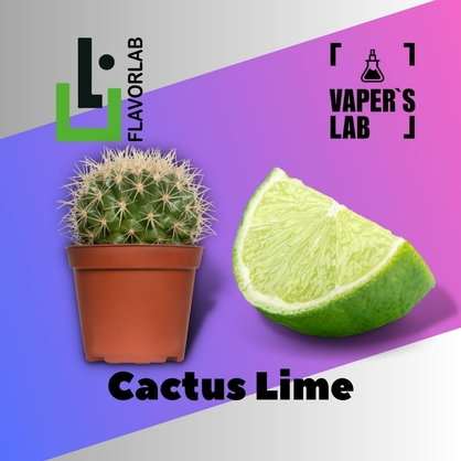 Фото, Відеоогляди на Аромки для вейпа Flavor Lab Cactus Lime 10 мл