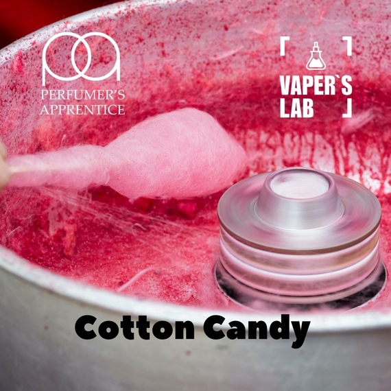 Відгуки на Найкращі ароматизатори для вейпа TPA "Cotton Candy" (Солодка вата) 