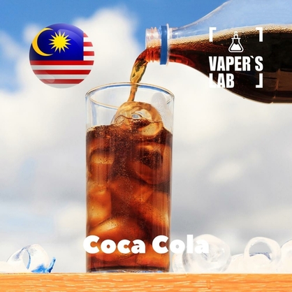 Фото на Ароматизатор для вейпа Malaysia flavors Coca-Cola