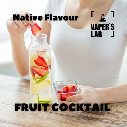 Фото, Відеоогляди на Ароматизатори для рідини вейпів Native Flavour "Fruit Cocktail" 30мл 