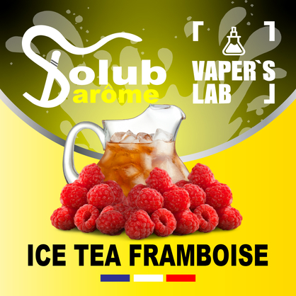 Фото, Видео, Ароматизаторы для самозамеса Solub Arome "Ice-T framboise" (Малиновый чай) 