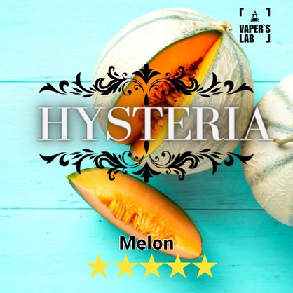 Фото, Видео на заправки для вейпа Hysteria Melon 30 ml