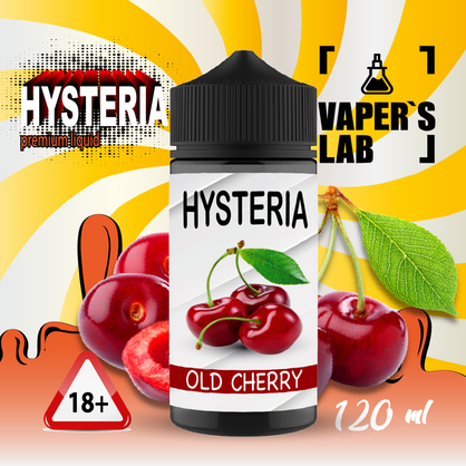 Фото жижа для вейпа купить hysteria old cherry 100 ml