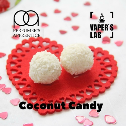 Фото, Видео, Аромки для вейпов TPA "Coconut Candy" (Кокосовые конфеты) 