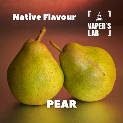 Фото, Відеоогляди на Натуральні ароматизатори для вейпів Native Flavour "Pear" 30мл 