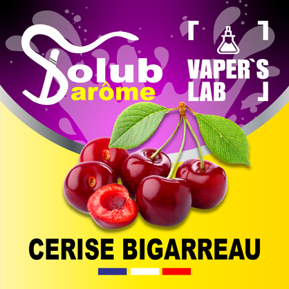 Фото, Відеоогляди на Ароматизатор для вейпа Solub Arome "Cerise bigarreau" (Стигла черешня) 