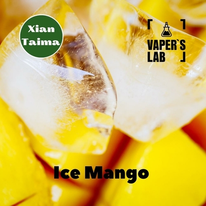 Фото, Відеоогляди на Найкращі ароматизатори для вейпа Xi'an Taima "Ice Mango" (Манго з холодком) 