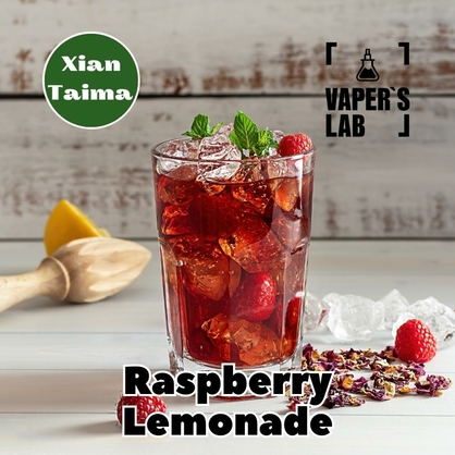 Фото, Відеоогляди на Харчовий ароматизатор для вейпа Xi'an Taima "Raspberry Lemonade" (Малиновый лимонад) 