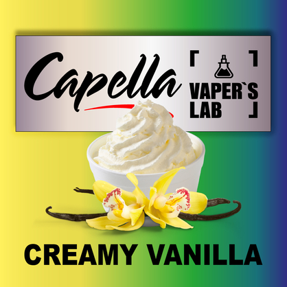 Фото на Aroma Capella Creamy Vanilla Вершкова ваніль