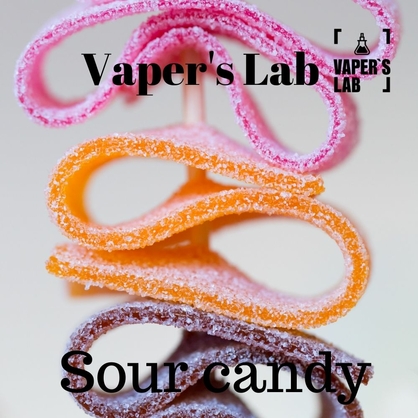 Фото заправка для електронної сигарети vapers lab sour candy 120 ml