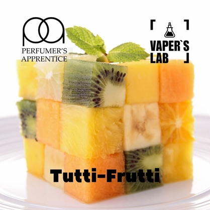 Фото, Видео, Премиум ароматизатор для электронных сигарет TPA "Tutti-Frutti" (Тутти-фрутти) 