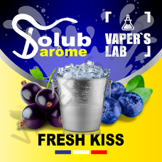 Найкращі ароматизатори для вейпа Solub Arome "Fresh Kiss" (Чорниця смородина зі свіжістю)