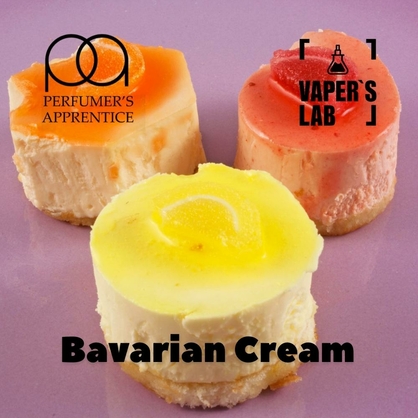 Фото, Видео, Натуральные ароматизаторы для вейпа  TPA "Bavarian Cream" (Баварский крем) 