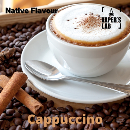 Фото, Відеоогляди на Аромки для самозамісу Native Flavour "Cappuccino" 30мл 