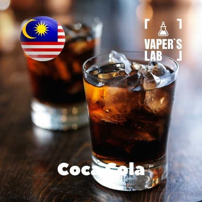 Фото на Ароматизатор для вейпа Malaysia flavors Coca-Cola