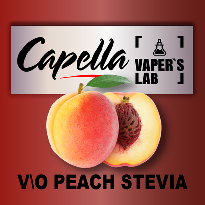 Фото на Aroma Capella Peach w_o Stevia Персик без стевії