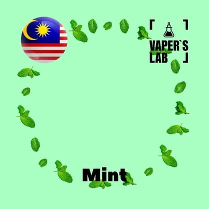 Фото на Ароматизаторы для вейпа Malaysia flavors Mint