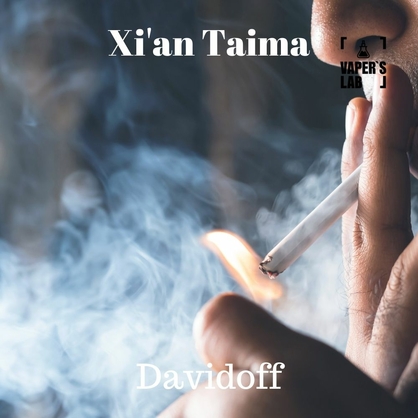 Фото, Видео, Ароматизаторы для вейпа купить украина Xi'an Taima "Davidoff" (Сигареты Давидоф) 