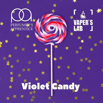 Фото, Видео, Ароматизаторы вкуса TPA "Violet Candy" (Фиалковые леденцы) 