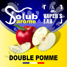  Solub Arome Double pomme Красное и зеленое яблоко