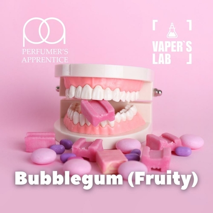 Фото, Видео, Ароматизаторы для солевого никотина   TPA "Bubblegum (Fruity)" (Фруктовая жвачка) 