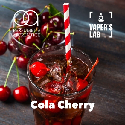 Фото, Видео, Ароматизатор для жижи TPA "Cola Cherry" (Вишневая кола) 