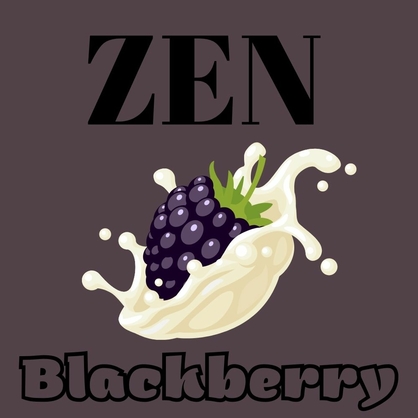 Фото, Видео на солевую никотиновую жидкость ZEN Salt Blackberry 30 ml