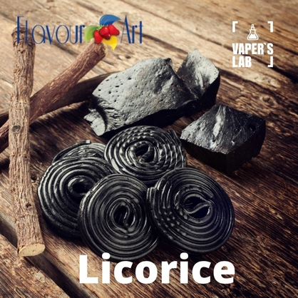 Фото, Відеоогляди на Аромки для вейпа FlavourArt Licorice Лакриця