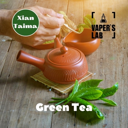 Фото, Видео, Ароматизаторы для жидкостей Xi'an Taima "Green Tea" (Зеленый чай) 