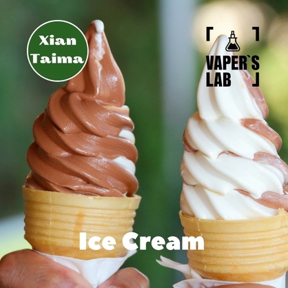 Фото, Відеоогляди на Ароматизатор для самозамісу Xi'an Taima "Ice cream" (Морозиво) 