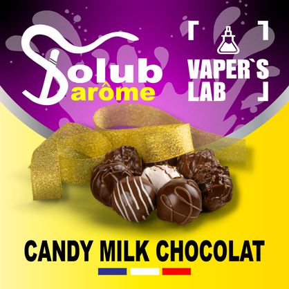 Фото, Видео, Лучшие вкусы для самозамеса Solub Arome "Candy milk chocolat" (Конфета с молочным шоколадом) 