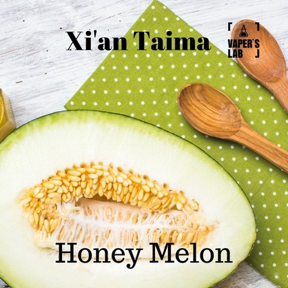 Фото, Відеоогляди на Ароматизатор для жижи Xi'an Taima "Honey Melon" (Медова диня) 