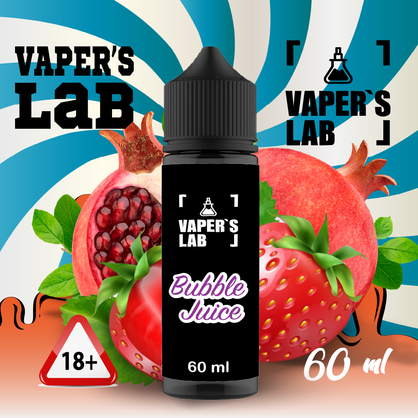 Фото, Видео на Жидкости для вейпов Vapers Lab Bubble juice 60 ml