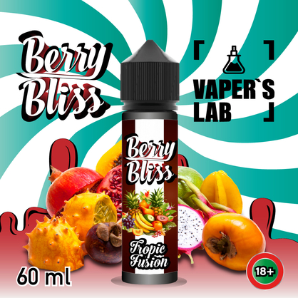 Фото жидкости для вейпа berry bliss tropic fusion (тропические фрукты)