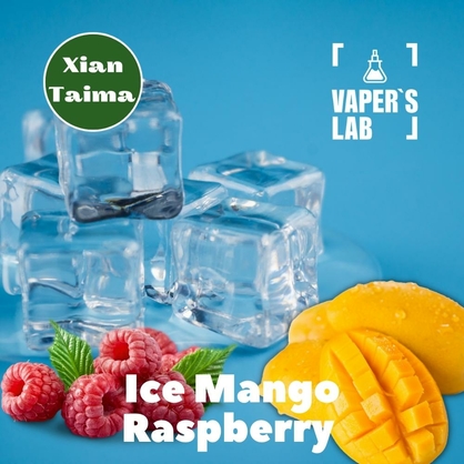 Фото, Видео, Аромки для вейпов Xi'an Taima "Ice Mango Raspberry" (Холодный манго и малина) 