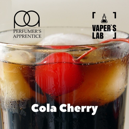 Фото, Видео, Ароматизатор для жижи TPA "Cola Cherry" (Вишневая кола) 