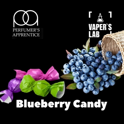 Фото, Видео, Аромки для самозамеса TPA "Blueberry Candy" (Черничная конфета) 