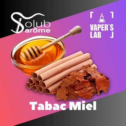 Фото, Видео, Аромки для вейпов Solub Arome "Tabac Miel" (Мед и табак) 
