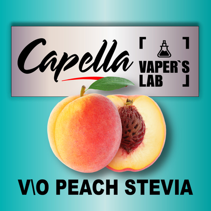 Фото на Aroma Capella Peach w_o Stevia Персик без стевії