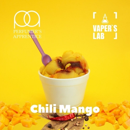 Фото, Видео, Ароматизаторы для солевого никотина   TPA "Chili mango" (Манго со специями) 