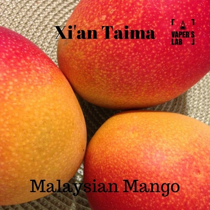 Фото, Видео, Ароматизаторы для солевого никотина   Xi'an Taima "Malaysian Mango" (Малазийский манго) 