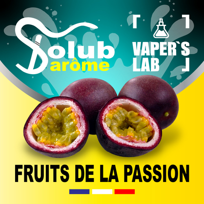Фото, Видео, Аромки для самозамеса Solub Arome "Fruits de la passion" (Маракуйя) 