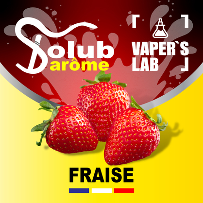 Фото, Відеоогляди на Ароматизатори для сольового нікотину Solub Arome "Fraise" (Полуниця) 