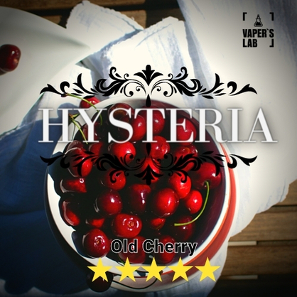Фото, Відео на жижи для вейпа Hysteria Old Cherry 30 ml