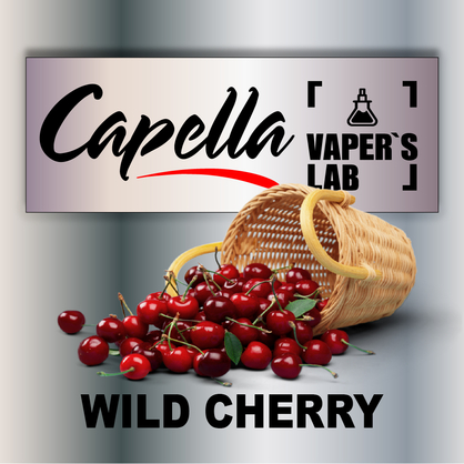 Фото на Ароматизатор Capella Wild Cherry with Stevia Дика Вишня