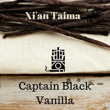 Фото, Видео, Натуральные ароматизаторы для вейпа  Xi'an Taima "Captain Black Vanilla" (Капитан Блек ваниль) 