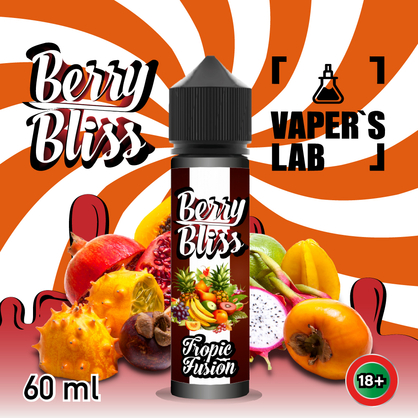 Фото жидкости для вейпа berry bliss tropic fusion (тропические фрукты)